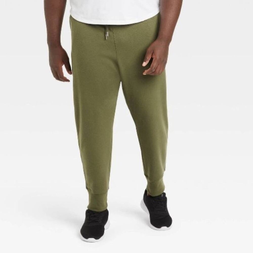 All In Motion Men's Cotton Fleece Joggers NWT Sz 2X
